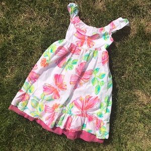 GIRLS FLORAL/SUMMER DRESS SIZE 6X/7